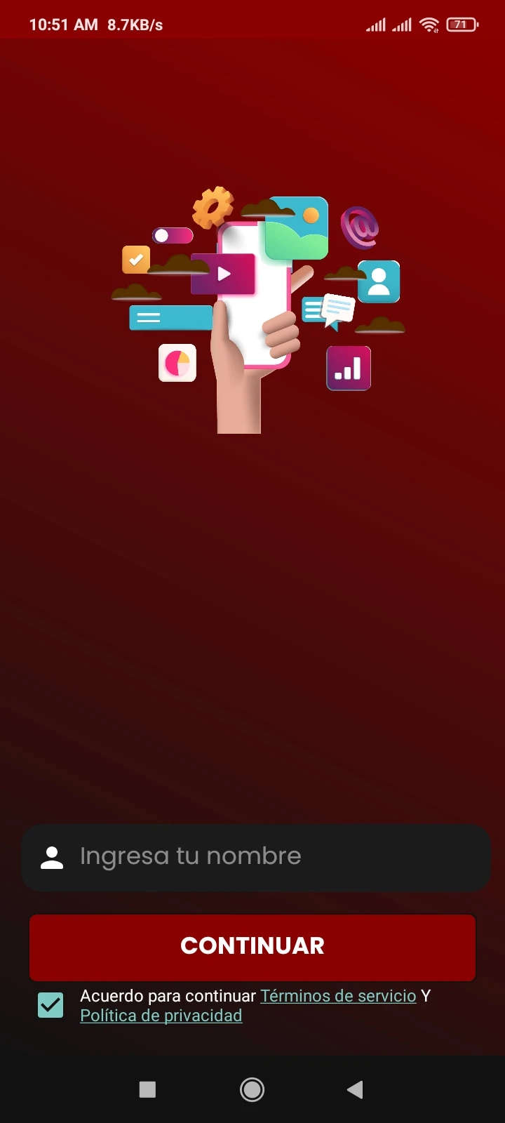 Screenshot Of Teo Plus Apk